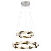 Illuminazione Globo Lighting Karilion Lampadario a sospensione LED Cromo, 1-Luce