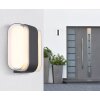 Illuminazione Globo Lighting Plixon Lampada da parete per esterno LED Antracite, 1-Luce