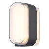 Illuminazione Globo Lighting Plixon Lampada da parete per esterno LED Antracite, 1-Luce