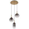 Illuminazione Globo Lighting Elisabeth Lampadario a sospensione Ottone, 3-Luci