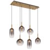 Illuminazione Globo Lighting Elisabeth Lampadario a sospensione Ottone, 6-Luci
