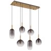 Illuminazione Globo Lighting Elisabeth Lampadario a sospensione Ottone, 6-Luci