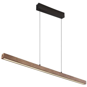 Illuminazione Globo Lighting Olivus Lampada a sospensione LED Nero, 1-Luce