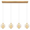 Illuminazione Globo Lighting Virina Lampadario a sospensione LED Oro, 4-Luci