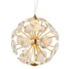 Illuminazione Globo Lighting Virina Lampadario a sospensione LED Oro, 1-Luce