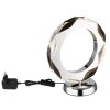 Illuminazione Globo Lighting Karilion Lampada da tavolo LED Cromo, 1-Luce