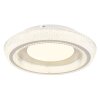 Illuminazione Globo Lighting Sharper Plafoniera LED Bianco, 1-Luce