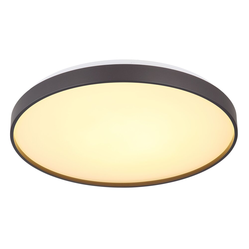 Illuminazione Globo Lighting Eclypse Plafoniera LED Antracite, Bianco, 1-Luce main product photo