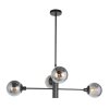 Illuminazione Steinhauer Constellation Lampada a sospensione LED Nero, 6-Luci