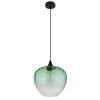 Illuminazione Globo Lighting Sander Lampadario a sospensione Nero, 1-Luce