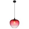 Illuminazione Globo Lighting Sander Lampadario a sospensione Nero, 1-Luce