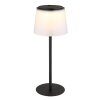 Illuminazione Globo Lighting Mariam Lampada da tavolo LED Nero, 1-Luce