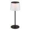 Illuminazione Globo Lighting Mariam Lampada da tavolo LED Nero, 1-Luce