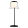 Illuminazione Globo Lighting Mariam Lampada da tavolo LED Nero, 1-Luce