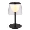 Illuminazione Globo Lighting Mariam Lampada da tavolo LED Nero, 1-Luce