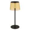 Illuminazione Globo Lighting Mariam Lampada da tavolo LED Nero, 1-Luce