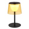 Illuminazione Globo Lighting Mariam Lampada da tavolo LED Nero, 1-Luce