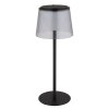 Illuminazione Globo Lighting Mariam Lampada da tavolo LED Nero, 1-Luce