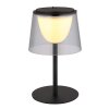 Illuminazione Globo Lighting Mariam Lampada da tavolo LED Nero, 1-Luce
