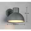 Illuminazione Trio Leuchten ELBE Applique Antracite, 1-Luce
