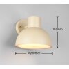 Illuminazione Trio Leuchten ELBE Applique Beige, 1-Luce