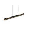 Illuminazione Trio Leuchten Emerson Lampada a sospensione LED Nero, 1-Luce