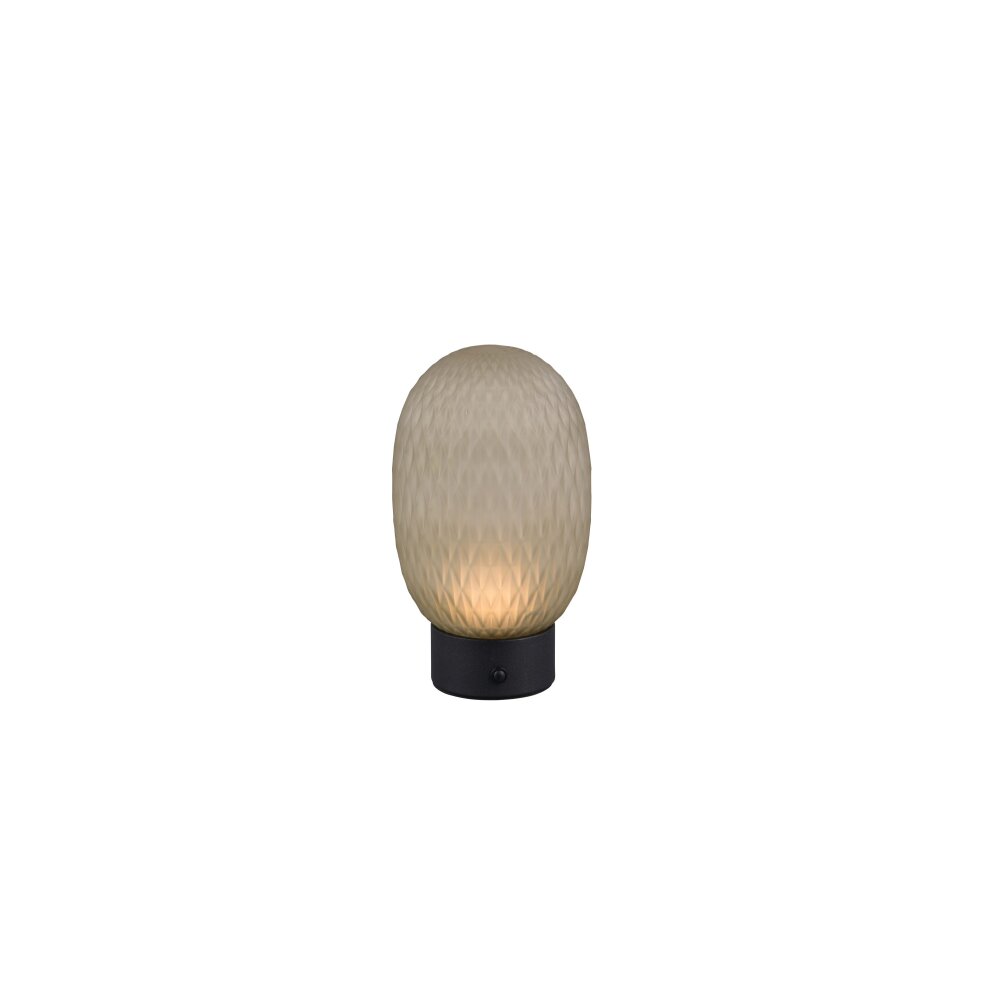 Illuminazione Trio Leuchten Facette Lampada da tavolo LED Verde, 1-Luce