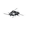 Illuminazione Trio Leuchten Roger Plafoniera LED Nero, 1-Luce, Telecomando
