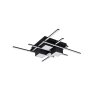 Illuminazione Trio Leuchten Roger Plafoniera LED Nero, 1-Luce, Telecomando