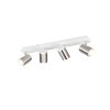 Illuminazione Trio Leuchten Gillan Faretto da soffitto Nichel opaco, 4-Luci