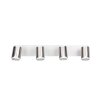 Illuminazione Trio Leuchten Gillan Faretto da soffitto Nichel opaco, 4-Luci