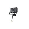 Illuminazione Reality FUNCHAL Applique LED Nero, 1-Luce, Sensori di movimento