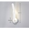 Illuminazione Reality Ginko Applique LED Bianco, 1-Luce