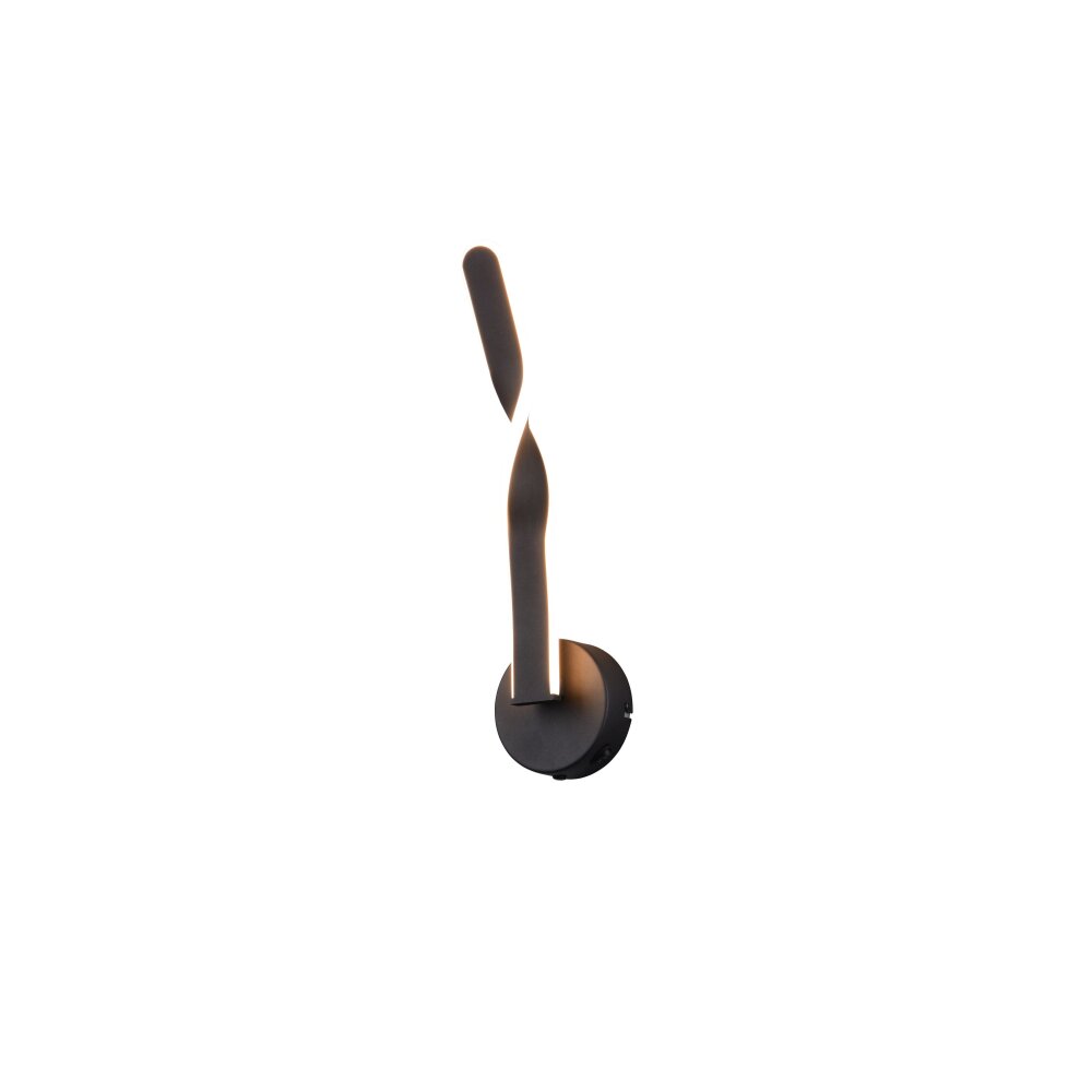 Illuminazione Reality Ginko Applique LED Nero, 1-Luce main product photo