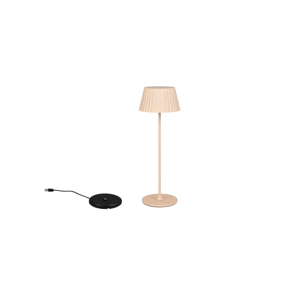Illuminazione Reality Suarez Lampada da tavolo LED Beige, 1-Luce main product photo
