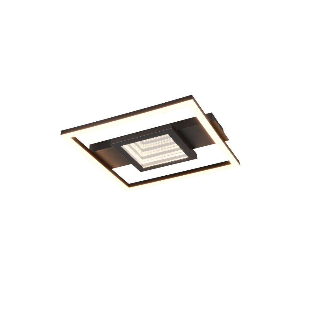 Illuminazione Reality Wheeler Plafoniera LED Nero, 1-Luce main product photo