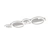 Illuminazione Reality Lumos Plafoniera LED Cromo, 1-Luce