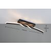 Illuminazione Reality Ginko Plafoniera LED Nero, 1-Luce