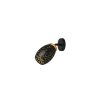 Illuminazione Reality und Faretto da soffitto, Applique e plafoniera, Faretto da parete Nero-Oro, 1-Luce