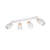 Illuminazione Reality Bidar Faretto da soffitto Bianco, 4-Luci