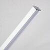 Tornio Plafoniera LED Nichel opaco, Bianco, 3-Luci