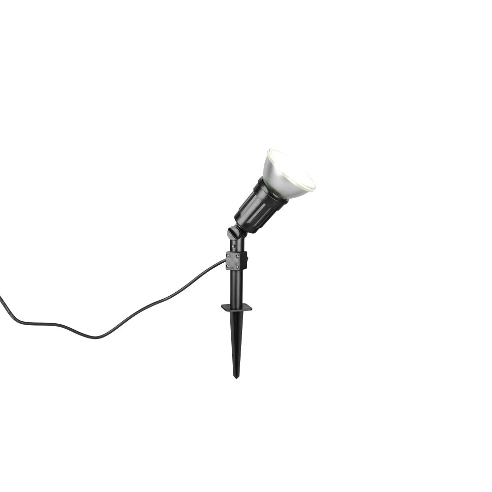 Illuminazione Reality CACERES Faretto da giardino LED Nero, 1-Luce main product photo