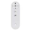 Illuminazione Globo Lighting Hines Lampada con ventilatore LED Colorato, Bianco, 1-Luce, Telecomando