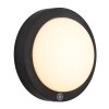 Illuminazione Globo Lighting Lasse Plafoniera LED Nero, 1-Luce