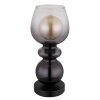 Illuminazione Globo Lighting Clarity Lampada da tavolo Nero, 1-Luce