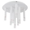 Illuminazione Globo Lighting Ryan Plafoniera Bianco, 9-Luci