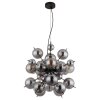 Illuminazione Globo Lighting Udo Lampadario a sospensione Nero, 4-Luci
