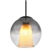 Illuminazione Globo Lighting Barry Lampadario a sospensione Nero, 1-Luce