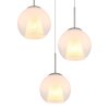 Illuminazione Globo Lighting Barry Lampadario a sospensione Cromo, Nichel opaco, 3-Luci