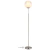 Illuminazione Globo Lighting Barry Lampada da terra Cromo, Nichel opaco, 1-Luce